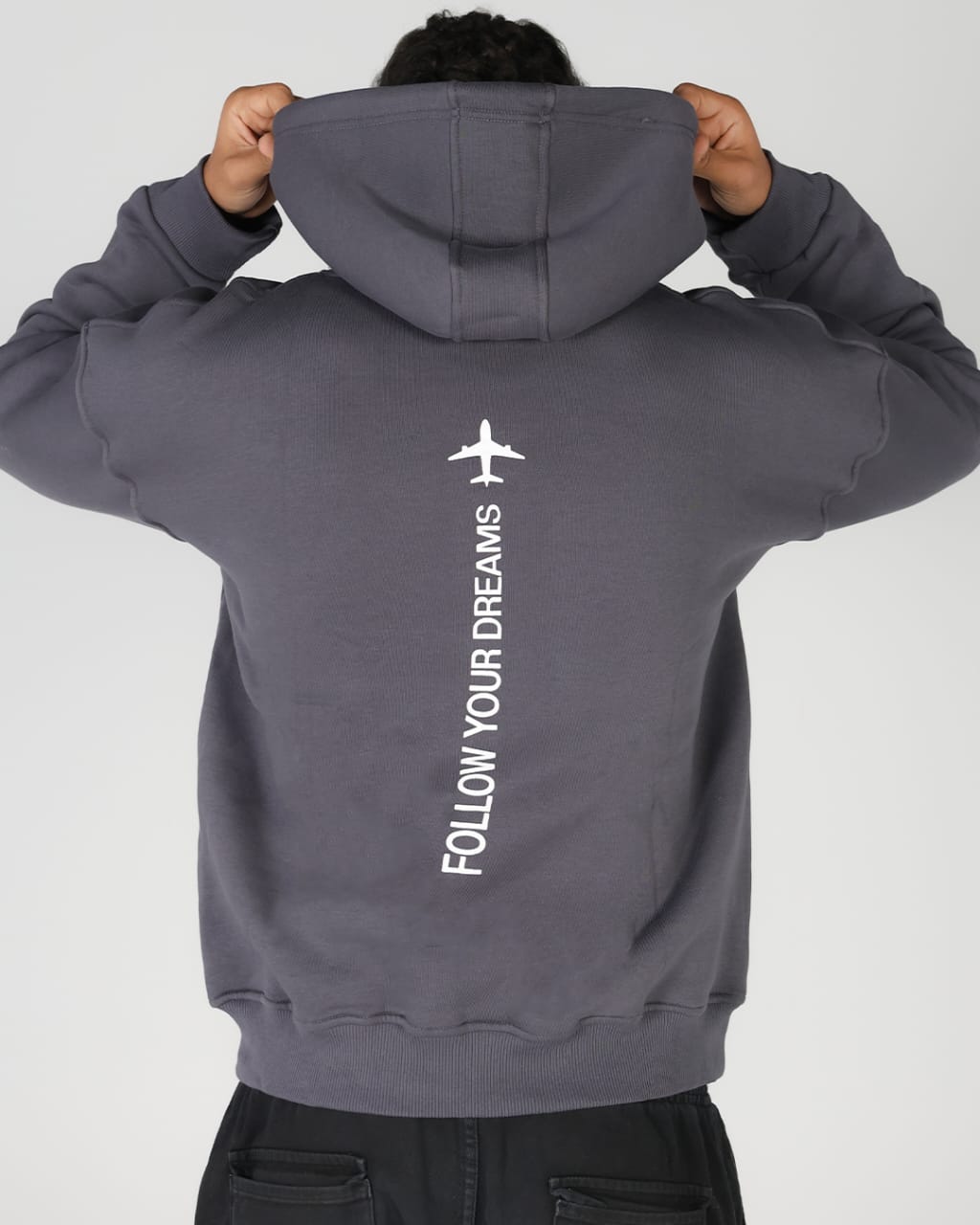 Flight Mode oversized Hoodie 