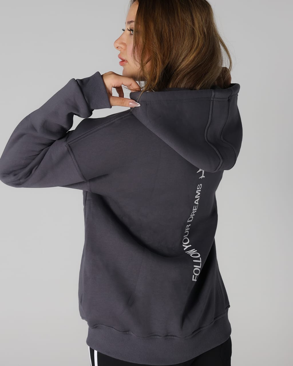 Flight Mode oversized Hoodie 