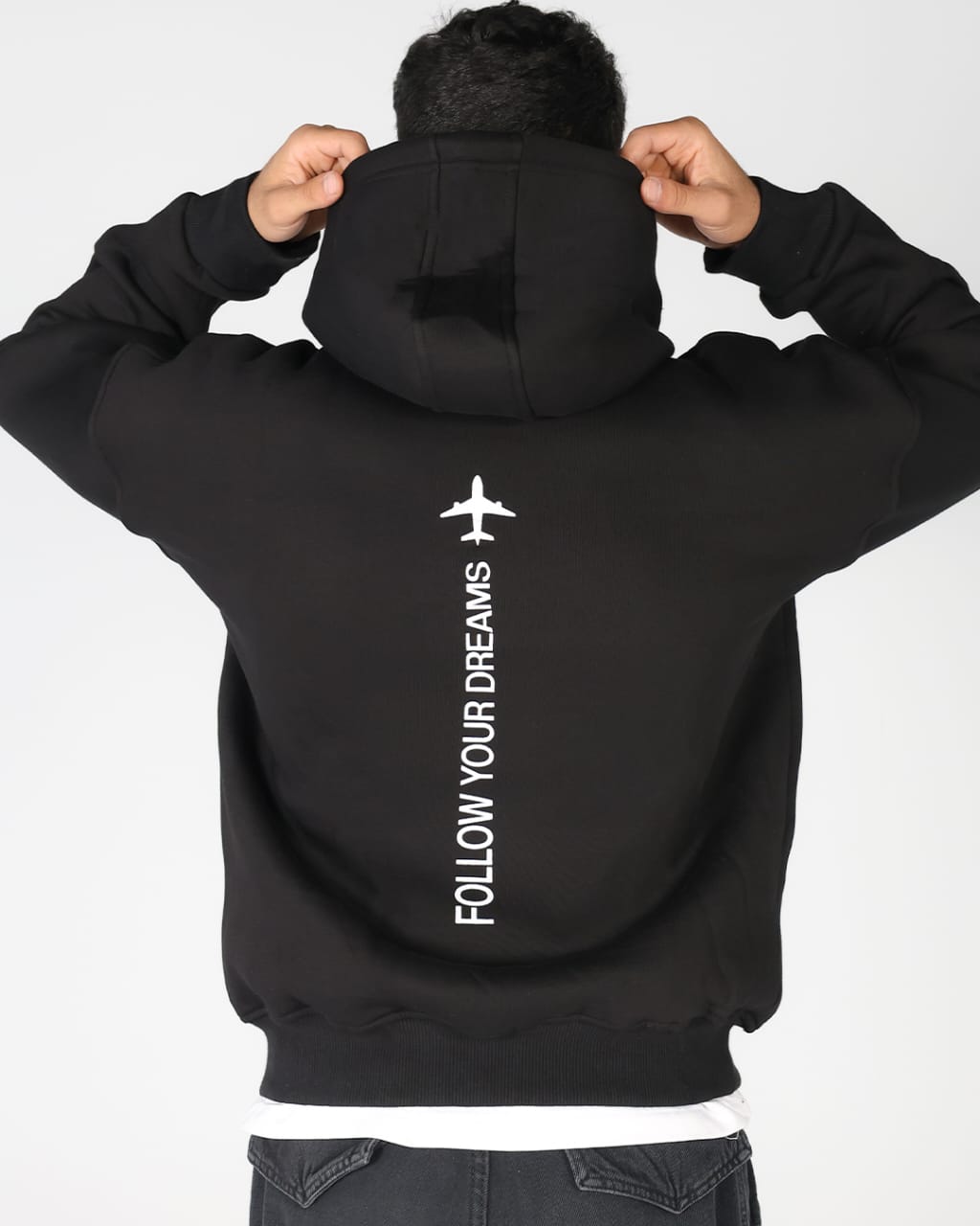 Flight Mode oversized Hoodie 