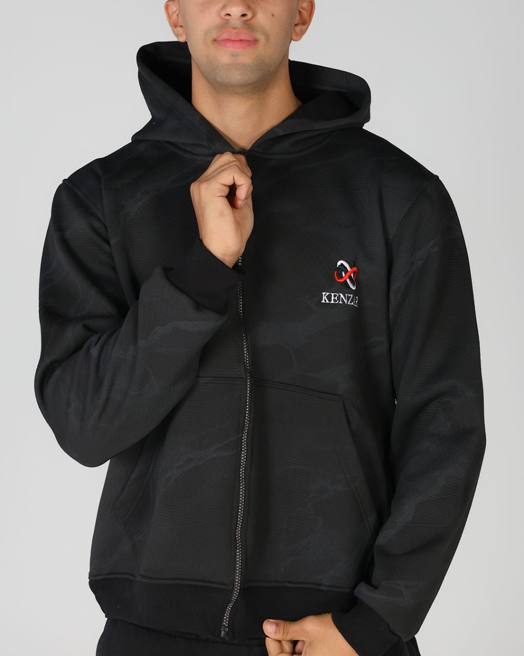 Kenzar Zipped Hoodie 