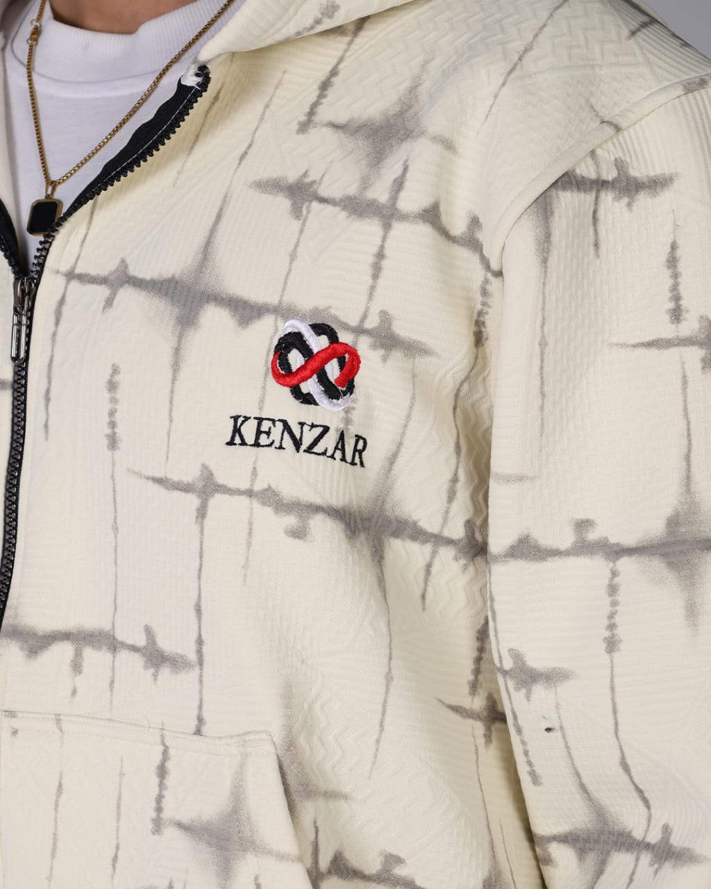 Kenzar Zipped Hoodie 