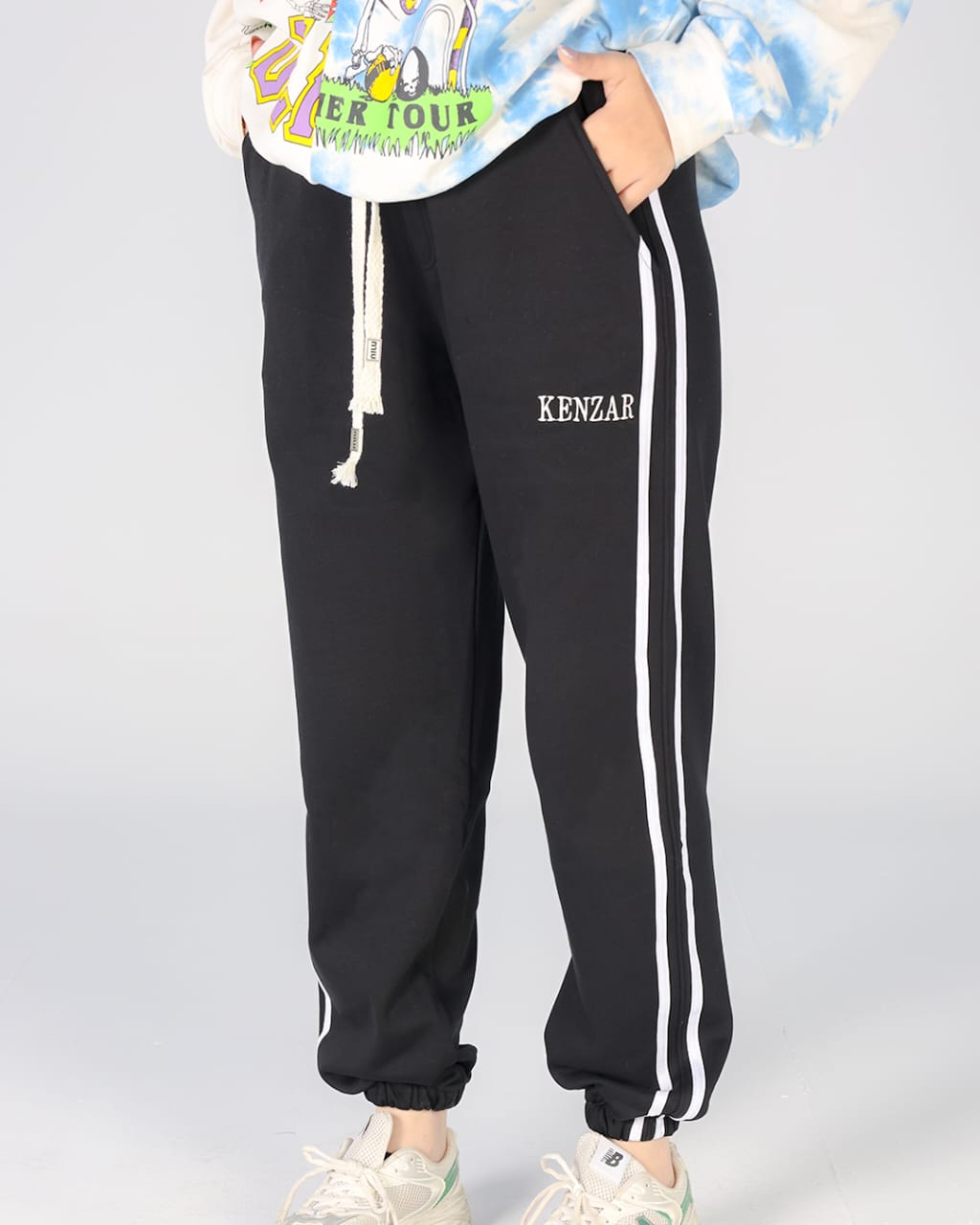 Kenzar City Cuffed Stripe